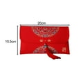 thumbnail image 4 of Lipstore 2 Pieces Chinese New Year 2024 Cloth Red Envelopes for Party Spring Festival Fugui, 4 of 8