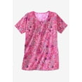 thumbnail image 3 of Woman Within Plus Size Perfect Printed Short-Sleeve Scoopneck Tee, 3 of 6