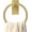 Gold, variant on AINUO Single Black Self-Adhesive Round Towel Ring No Drill Bathroom Wall Towel Holder