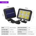 thumbnail image 4 of Lámpara LED solar impermeable para exteriores, lámpara con detección de movimiento, lámpara dividida 100COB, lámpara de pared 120COB, lámpara de jardín, 4 of 6