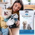 thumbnail image 4 of Disposable Pet Cleaning Gloves - Gentle & Safe for Cats and Dogs, Multi-Purpose Towels for Face, Coat, Ears, Convenient Waterless Cleaning, 1 Pack multicolour, 4 of 7