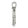 thumbnail image 2 of White Sterling Silver Charm Pendant Antiqued Constantine Coin, 2 of 3