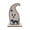 B, variant on Halloween Wooden Tabletop Decor Vintage Distressed Cute Ghost Table Centerpiece for Home Party Decorations