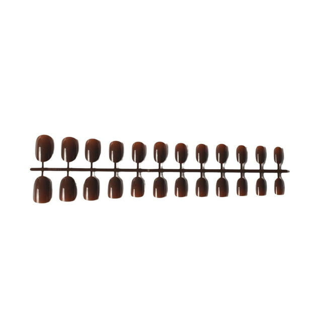 Soidarity Nail Art Delicado Extraíble Puntas Artificiales Extensión Uñas Moda Envolturas Herramientas de Manicura Decoración para Niñas Arte de uñas tipo 38 Soidarity CE012300-38B