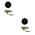 thumbnail image 3 of Scienceny Adaptador de grifo de agua de barriles, conector de válvula de jardinería de repuesto profesional reutilizable portátil, accesorio doblado de Type1 NO1 Scienceny CBP495633, 3 of 6