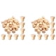 thumbnail image 1 of Tapones de corcho en forma de T para botella de vino de 48 piezas, tapones de corcho para vino, corchos de vino reutilizables, tapón de vino de madera y goma, 1 of 5