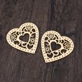 thumbnail image 4 of 10pcs 80mm DIY Wedding Decoration Hollow Doodle Wooden Slice Scrapbooking Embellishments DIY Craft Decor with Rope (Heart Pattern), 4 of 8