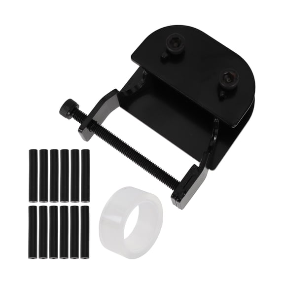 Unique Bargains 1 Set Sun Visor Repair Kit for Jeep Wrangler Jk 2007-2017 Metal Black Sun Visor Clip Replacement Fix