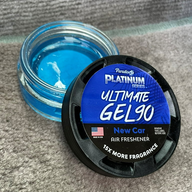 【ダメージ有】  プレイン　シェルディッシュ Paradise Air Platinum Series Ultimate Gel 90 Air Freshener for use