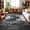 Black, variant on 1776-2026 Washable Round Area Rug 3 ft, Bald Eagle Patriotic Americana Flag Black White Soft Non Slip Rugs Stain Repellent Indoor Felt Carpet for Living Dining Room Bedroom Home Office