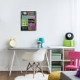 thumbnail image 2 of Blocked Kid's Educational Counting Black Framed Giclee Art, design by Carla Daly, 2 of 9