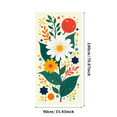 thumbnail image 1 of Colorful Floral Illustration Banner Garden Background Backdrop Birthday Party Wedding Celebration Photography Props Spring Decor Botanical Elements, 1 of 4