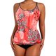 thumbnail image 1 of MKLEKYY Bikini Mujer Traje De Baño New Swimwear Split Women'S Printing Square Corner Tankini Swimwear Top, 1 of 5