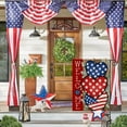 thumbnail image 3 of Patriotic Stars and Stripes Garden Flag, 4th of July Independence Memorial Day Yard Outdoor Decoration 12 x 18 Inch - style:style2;, 3 of 5