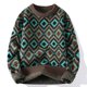 thumbnail image 3 of Suéter de punto para hombre, prendas de punto de alta calidad, ropa popular coreana, jerseys de otoño e invierno, estilo masculino, nuevo en sudadera con cable, 3 of 5