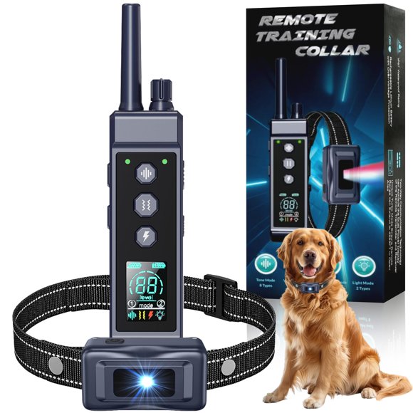 Collar antichoque para adiestramiento de perros JMZDS&JL a prueba de agua de 4265 pies