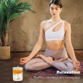 thumbnail image 4 of Aromatherapy Scented Candles, Daroma Jar Jelly Candle with Organic Dried Flower, 100% Nature Coconut Wax and Essential Oil, Long Burning, Relaxing for Bath,Yoga,Holiday Gifts for Birthday,Blood Orange, 4 of 8
