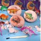 thumbnail image 1 of Juguetes de dinosaurio, kit de excavación de huevos de dinosaurio para niños, paquete de huevos sorpresa con 4 dinosaurios únicos, huevos de Pascua, regalos científicos de arqueología para niños y niñas, juguete de excavación de huevos de dinosaurio para edades de 3 a 12 años ER, 1 of 5