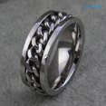 thumbnail image 3 of Anillo De Dedo De Acero Inoxidable A La Moda, 3 of 3