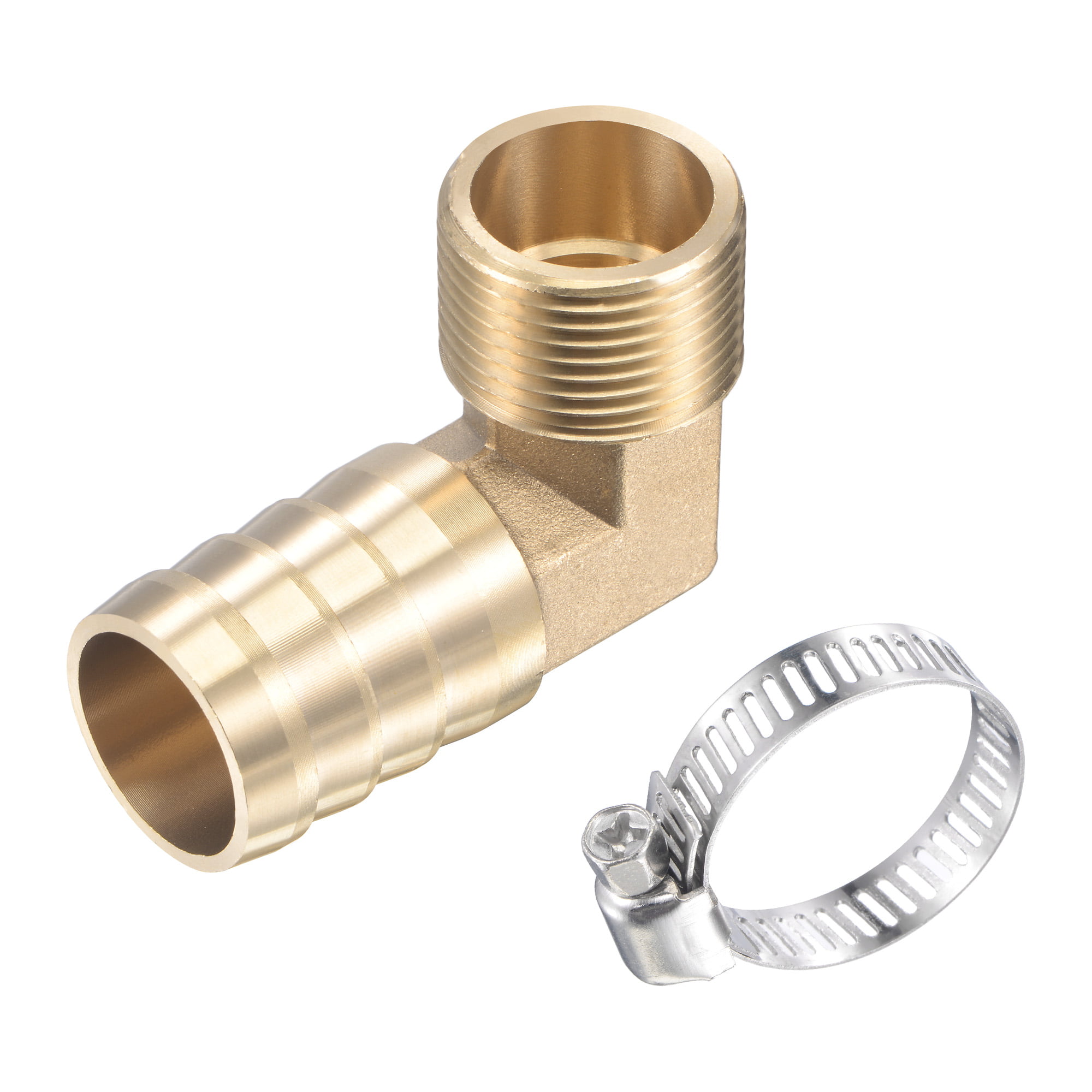 25mm Hose Barb x 3/4 Male BSP Thread Brass Barbed Pipe Fitting Coupler Connector Adapter For Fuel Gas Water 
