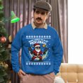 thumbnail image 5 of Christmas Sweatshirt, Most Likely to Play Pickleball Santa Christmas Sweatshirt, Ugly Christmas Pickleball Jumper, Funny Holiday Gift for Dinking Fans, 5 of 5