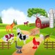 thumbnail image 3 of Lot de 16 figurines d'animaux de ferme en plastique, miniatures, lavables, en PVC, 3 of 3