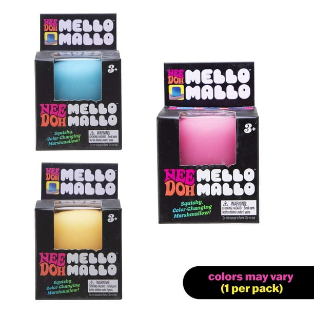 NeeDoh Mello Mallo YELLOW Stress Ball for Preschool Classrooms