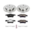 thumbnail image 3 of Power Stop Rear Stock Replacement Brake Pad and Rotor Kit KOE124, 3 of 8