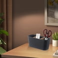thumbnail image 5 of Qwtwty Desk Organizer Desktop Pen Container Office Student Stationery Storage Container Living Room Coffee Table Storage Box Makeup Brush Storage Container, 5 of 6