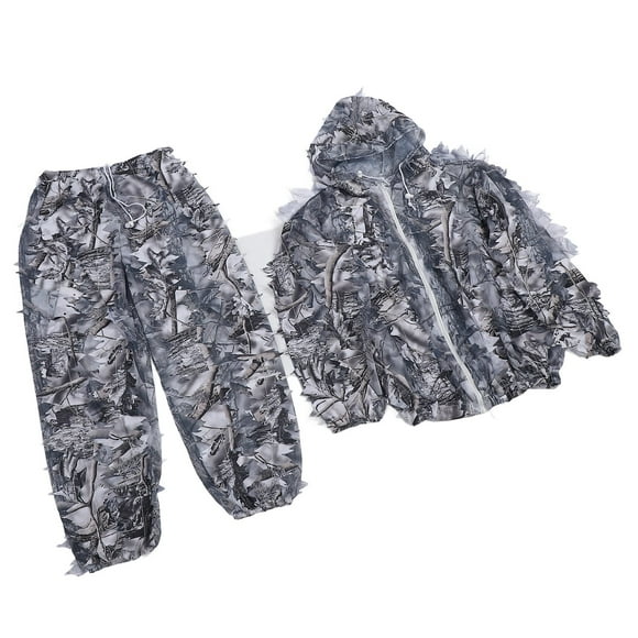 Hunting Ghillie Suit, Snow Ghillie Suit Exquisite Craftsmanship For Hunting
