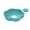 Blue, variant on Silicone Popsicle Drip Catcher Holder Flower Shaped Anti Mess Ice Pop Tray With Cover Lid For Summer Snack(Blue-16.4Cm)