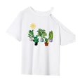 thumbnail image 3 of Camiseta para mujer con cuello redondo, camisetas transpirables de verano para acampar, regalo para mujer SG, 3 of 7
