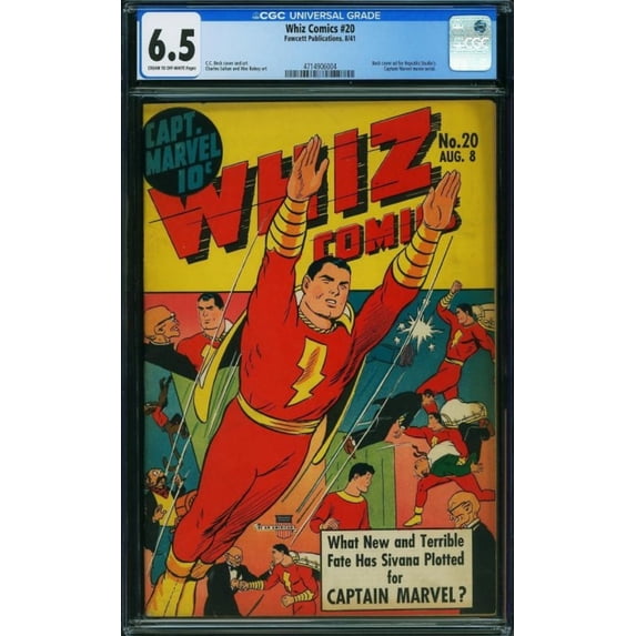 Whiz Comics #20 - CGC 6.5 Comic Book