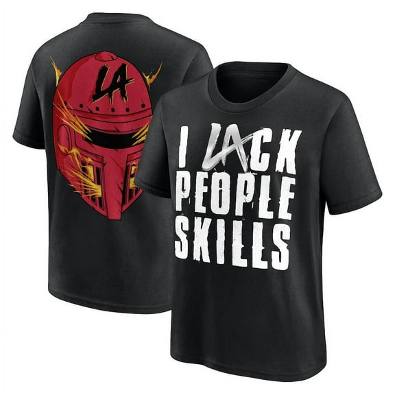 LA Knight I Lack People Skills T-Shirt Black