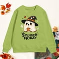 thumbnail image 4 of KPOPLK Boys Zip-Up Hoodie for Toddlers and Big Kids(5Y,Green), 4 of 5