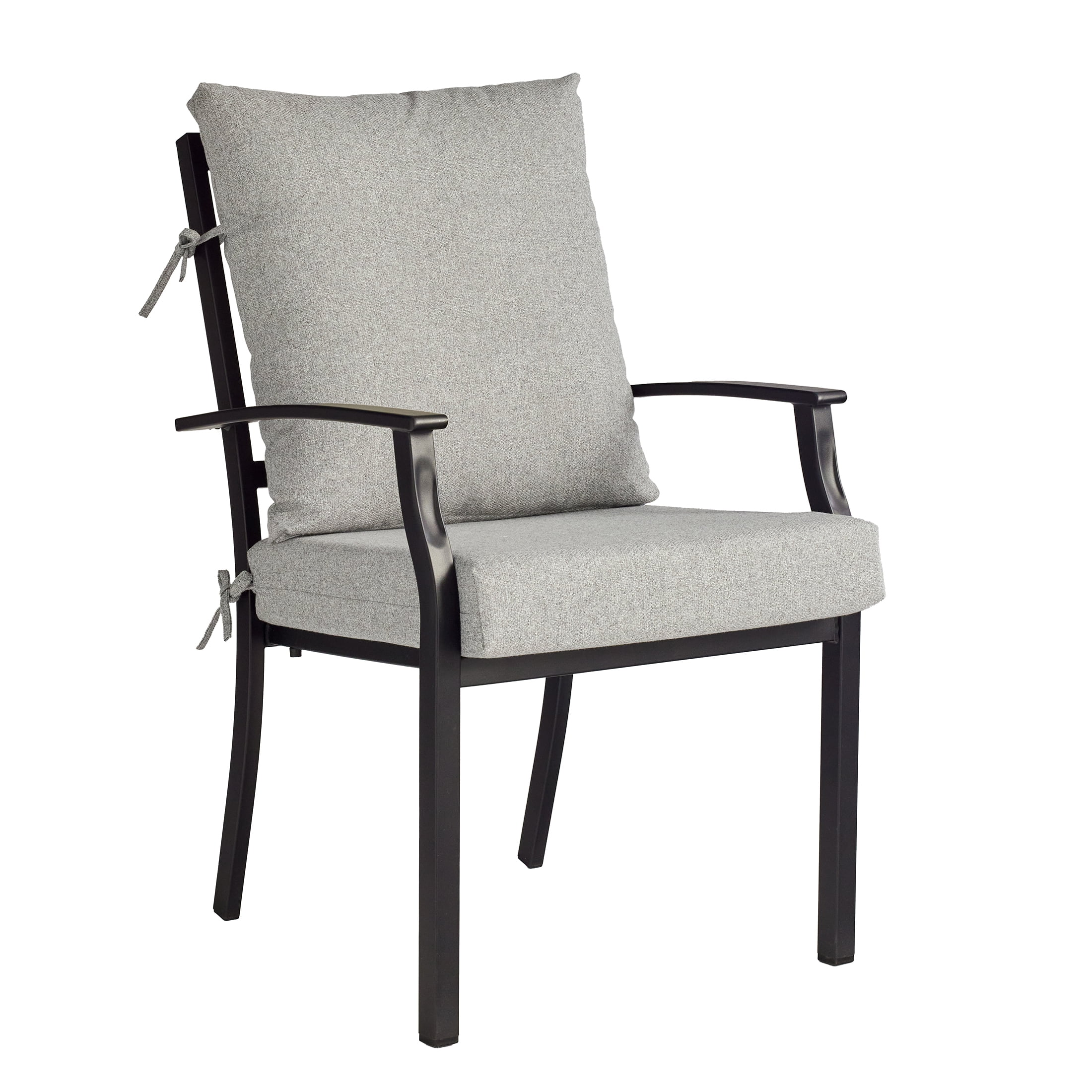 Better Homes & Gardens 20" x 22" Premium Gray Outdoor Dining Chair Cushion