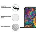 thumbnail image 4 of Pofeuu Psychedelic Sunflowers Print Oven Mitts and Pot Holders 4 pcs Set,High Heat Resistant 500 Degree Extra Thicken Long Kitchen Cotton Oven Glove for Cooking, 4 of 6