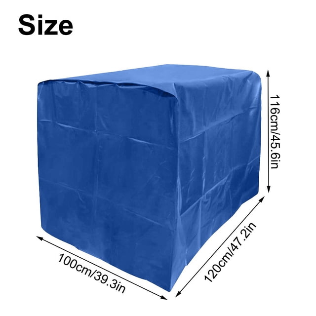 Housses de Protection pour Réservoir d'Eau IBC 1000l Conteneur Isolant Feuille Bleue