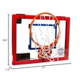 thumbnail image 2 of Pop-A-Shot Super Slam Over The Door Mini Basketball Hoop for Adults | 2 Included Basketballs and Pump | Built for Dunks | Breakaway Rim | Shatter Res, 2 of 9