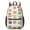 Multicolor Cat Head, variant on Black Cat and Yarn Ball Blue Pattern 17" School Backpacks for Teens,Waterproof Oxford Fabric,S-Shape Padded Straps for School,Travel,Hiking,Camping