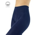 thumbnail image 2 of Cotton Tights | Soft & Warm Winter Pantyhose | 100 Den | S M L Xl | Made In Italy | (L/XL, Navy), 2 of 4
