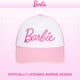 thumbnail image 3 of Gorra de béisbol Barbie a la moda para niñas, gorra de algodón rosa para niñas de 5 a 13 años, gorra ajustable con cierre a presión para el patio de recreo, viajes, uso diario, 3 of 5