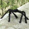 thumbnail image 5 of Gustave Halloween Spider for Outdoor Haunt House Halloween Decorations Realistic Hairy Spider Home Yard Decor - 30 inch - Random Color, 5 of 9