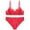 Red, variant on Ynynloco Womens Bra and Panty Sets - Seamless Bralettes Lace Lingerie Sexy Comfortable Sports V Neck Bra Thongs