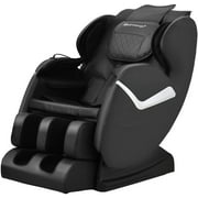 BestMassage Massage Chair,Electric Shiatsu Full Body Zero Gravity Massage Recliner Chair Built-in Heat，Black