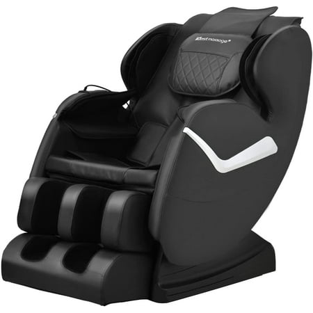 BestMassage Massage Chair,Electric Shiatsu Full Body Zero Gravity Massage Recliner Chair Built-in Heat，Black