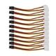 thumbnail image 1 of 10 Uds Molex (4 pines) a PCI-E (6 pines) conector adaptador convertidor de energía, 1 of 3