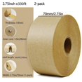 thumbnail image 3 of 2-Pack Reinforced Water Activated Gummed Kraft Paper Tape, 3 of 5