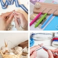 thumbnail image 5 of RUISINERY 5 pieces/Set Knitting Loomed Hooks Loomed Knitting Ergonomic Hook Crochet Hooks Knitting Supplies for Knitting Crocheting, 5 of 7