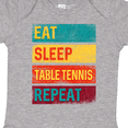 thumbnail image 4 of Inktastic Table Tennis Player Boys or Girls Baby Bodysuit, 4 of 5